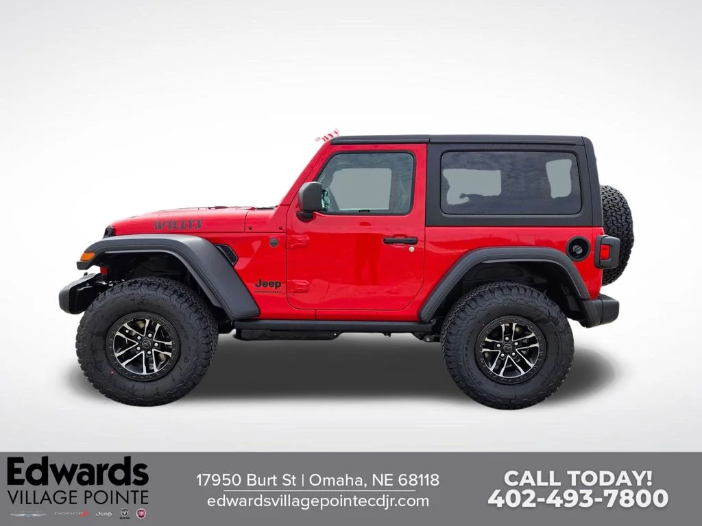 New 2026 Firecracker Red Clear-Coat Exterior Paint Jeep Willys image 6