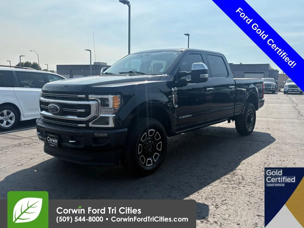Used 2021 Antimatter Blue Metallic Ford  image 3