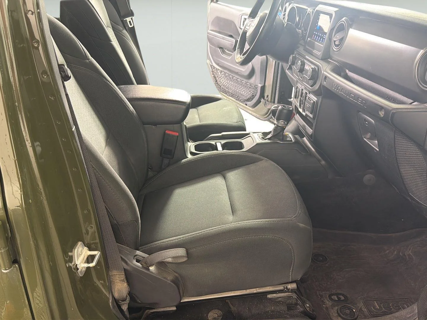 Used 2022 Sarge Green Clearcoat Jeep Unlimited Willys image 15