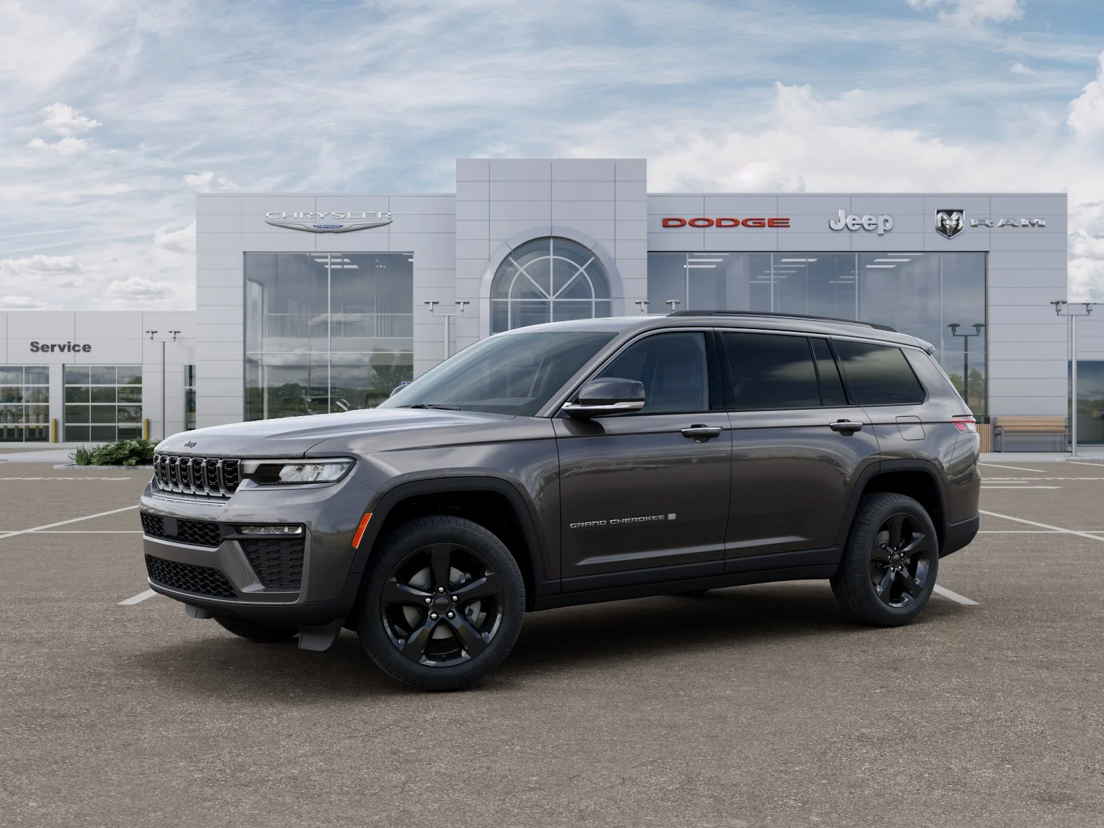 New 2026 Baltic Gray Metallic Clear-Coat Exterior Paint Jeep Limited image 29