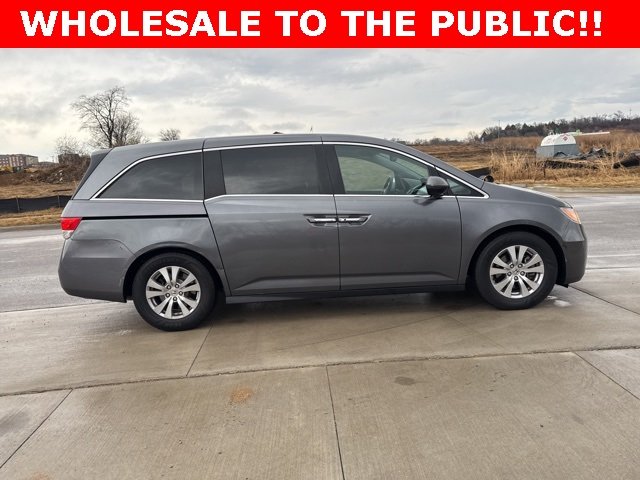 Used 2014 Honda Odyssey EX-L with VIN 5FNRL5H69EB128248 for sale in Broken Arrow, OK