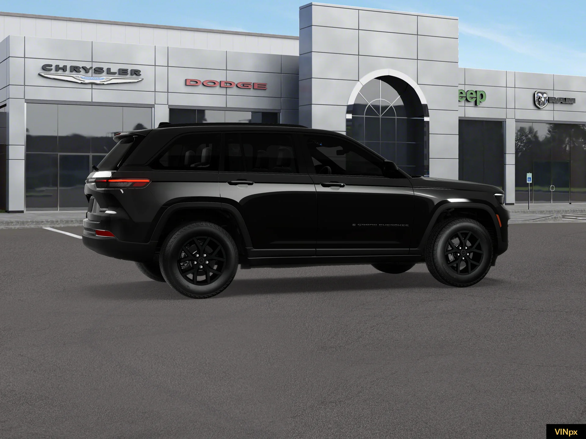 New 2027 High-Gloss Black Paint Jeep Laredo X image 8