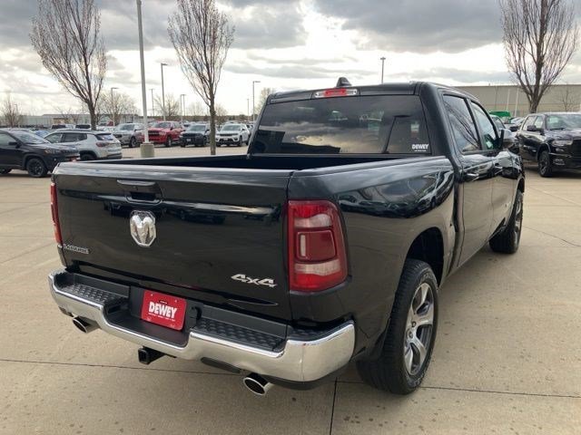 Used 2023 Diamond Black Crystal Pearlcoat Ram Laramie image 7