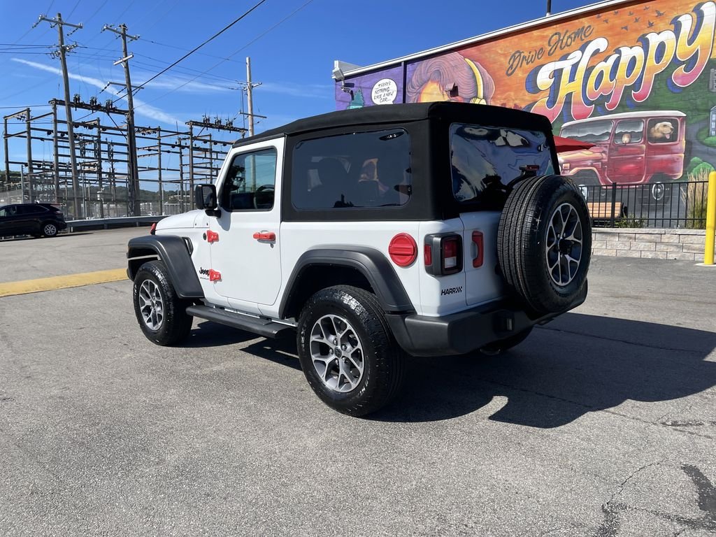 Used 2024 White Jeep Sport S image 3