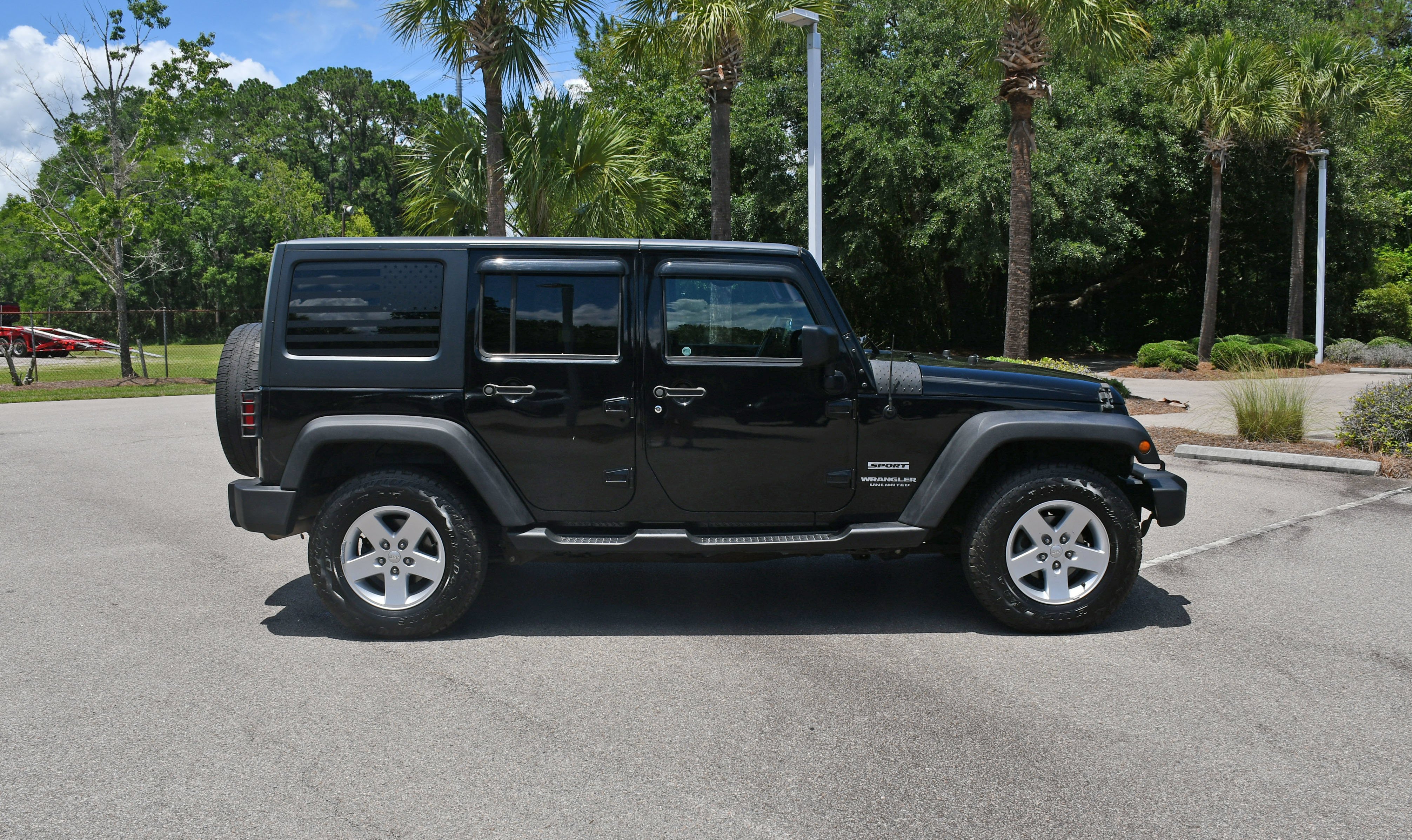 Used 2017 Jeep Wrangler Unlimited Sport S with VIN 1C4BJWDG3HL544759 for sale in Beaufort, SC