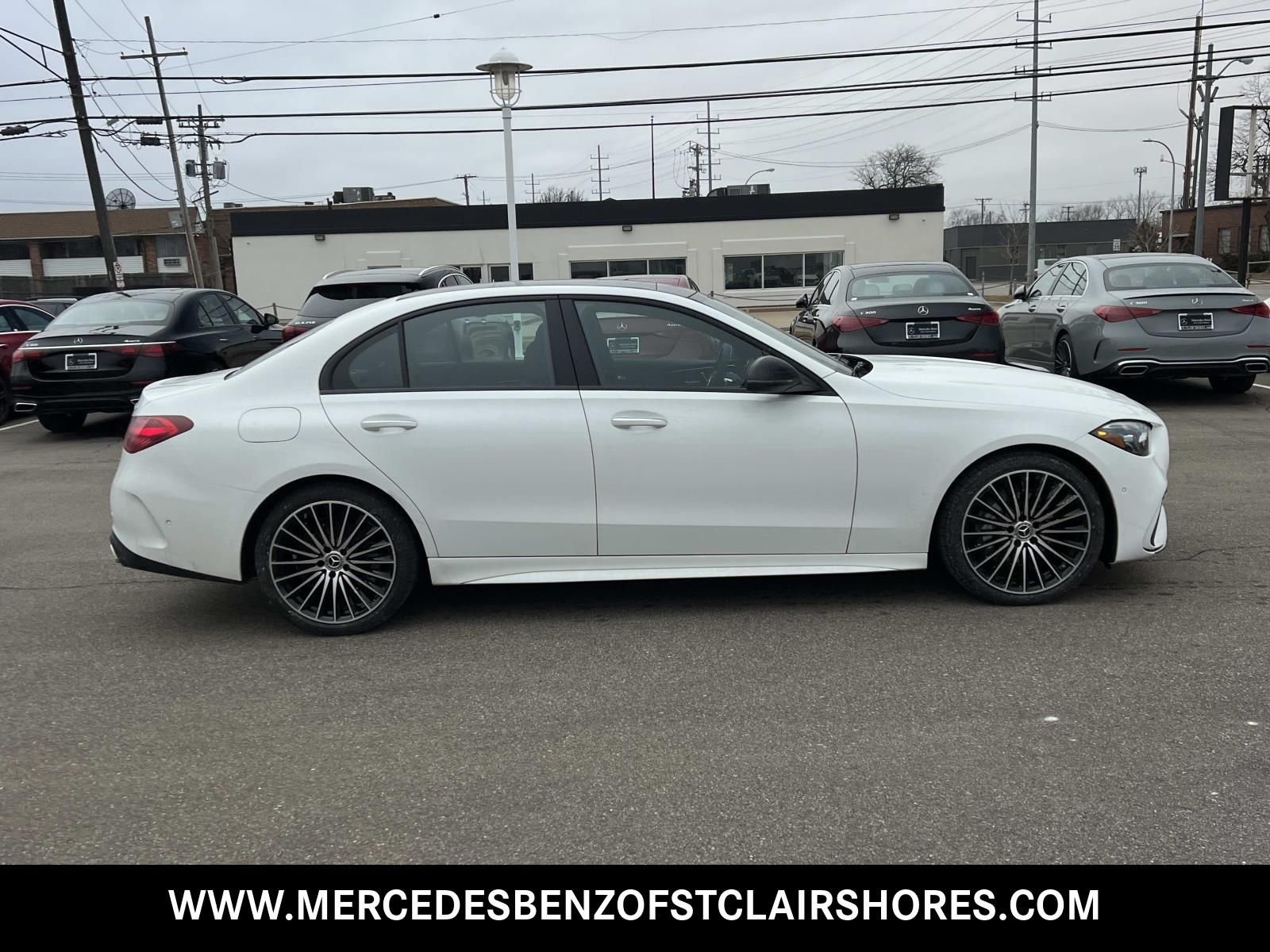New 2026 Polar White Mercedes-Benz C 300 image 7