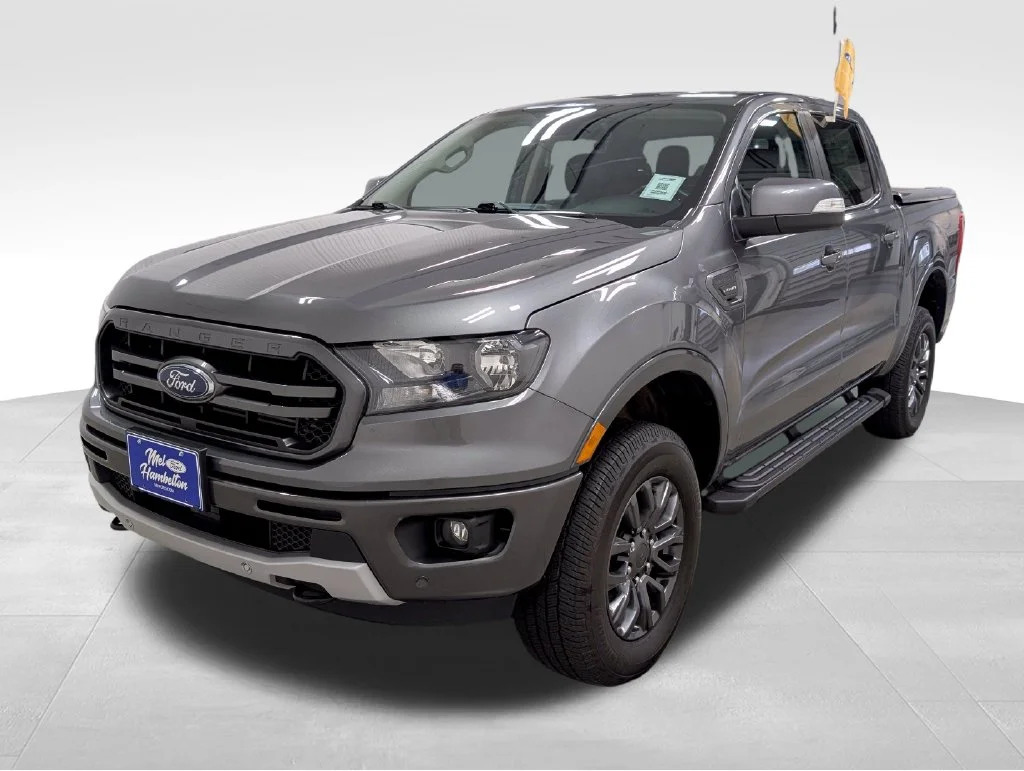 Certified Used 2022 Carbonized Gray Metallic Ford Lariat image 19