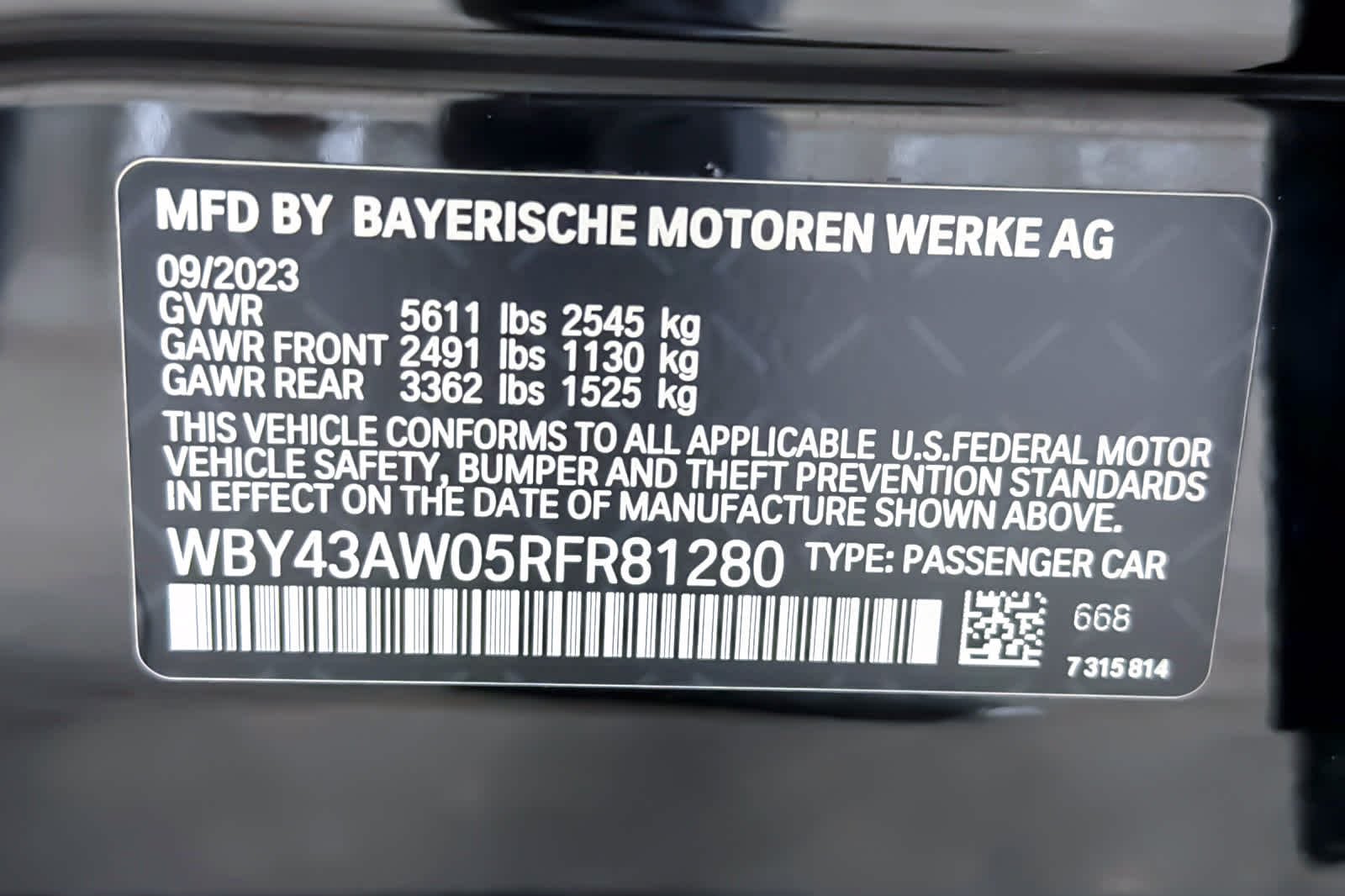Certified Used 2024 Jet Black BMW eDrive35 image 29