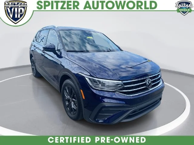 Certified Used 2024 Blue Volkswagen 2.0T SE image 1