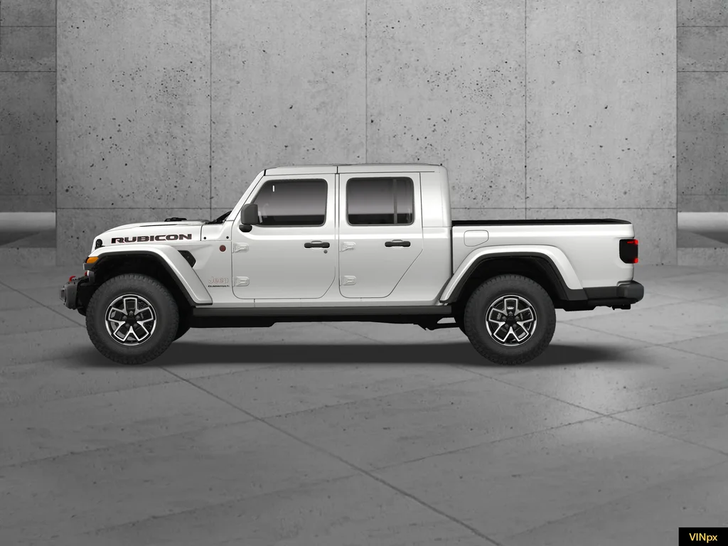New 2026 Bright White Clear-Coat Exterior Paint Jeep Rubicon X image 2