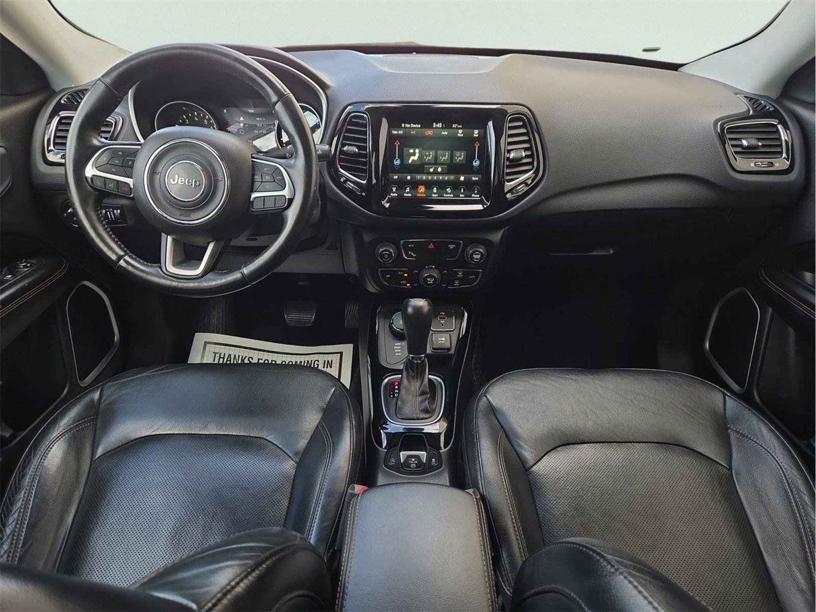 Used 2018 White Clearcoat Jeep Limited image 13