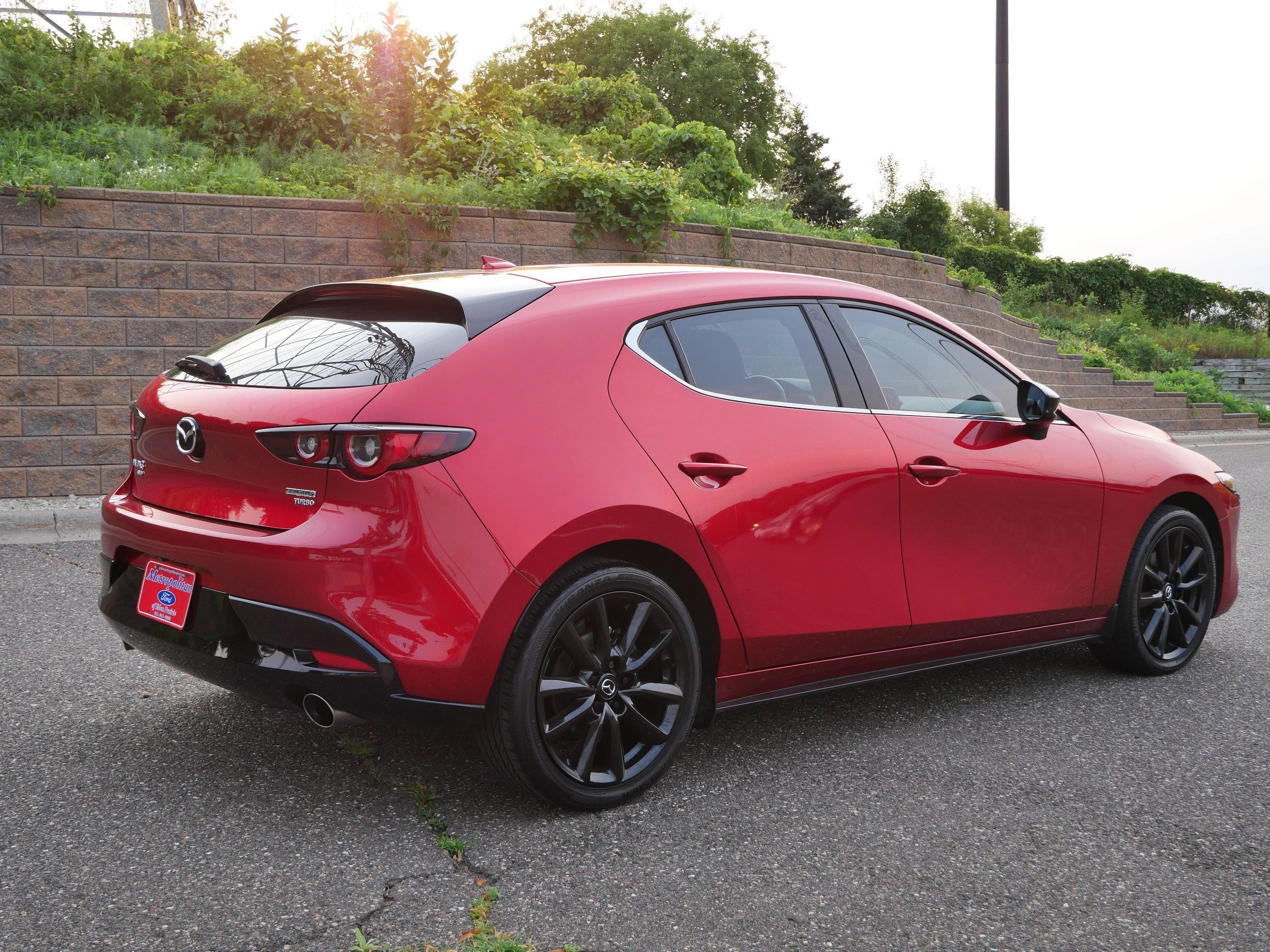 Certified Used 2022 Soul Red Crystal Metallic Mazda 2.5 Turbo image 6