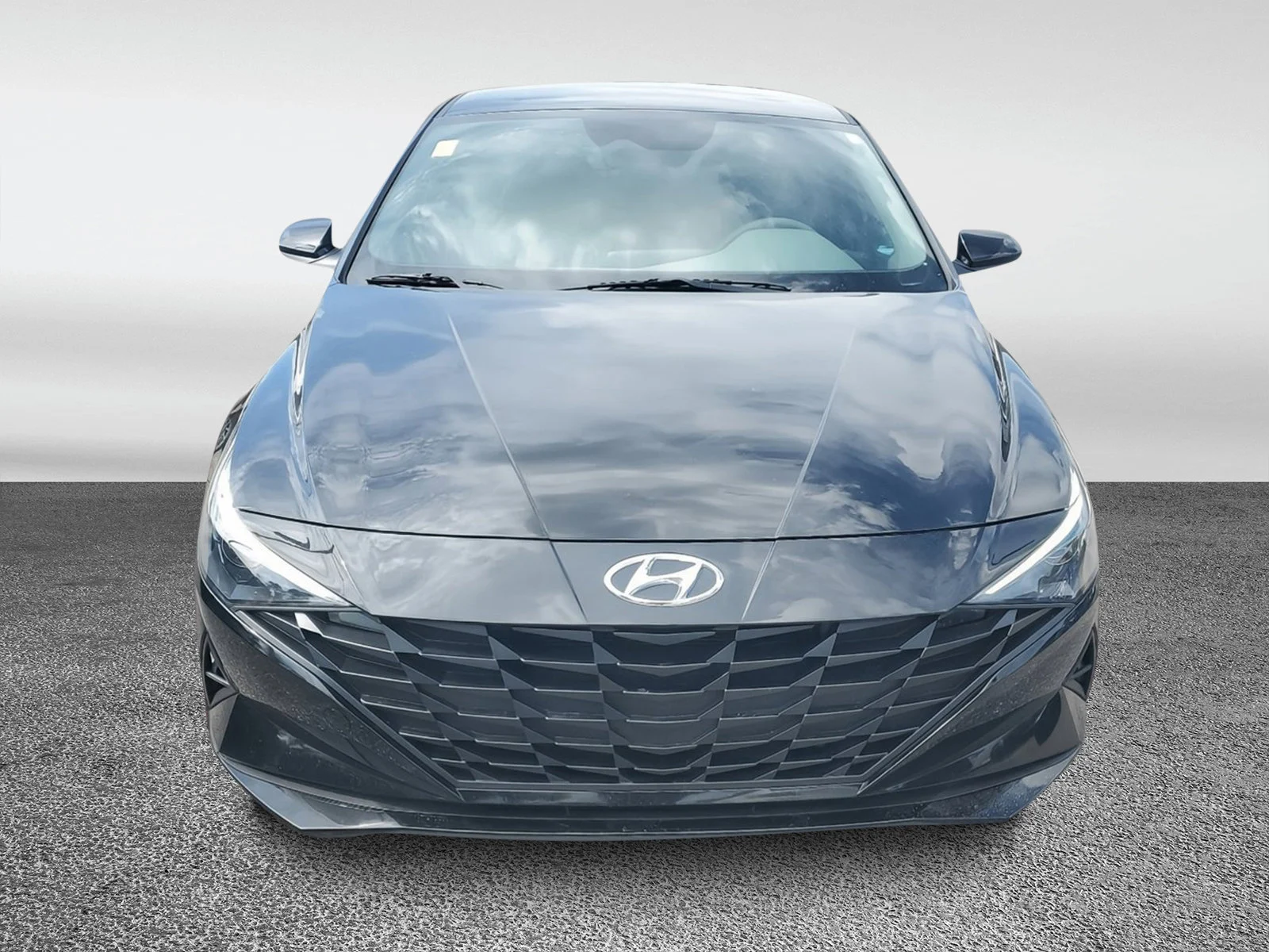 Used 2021 Phantom Black Hyundai Blue image 2