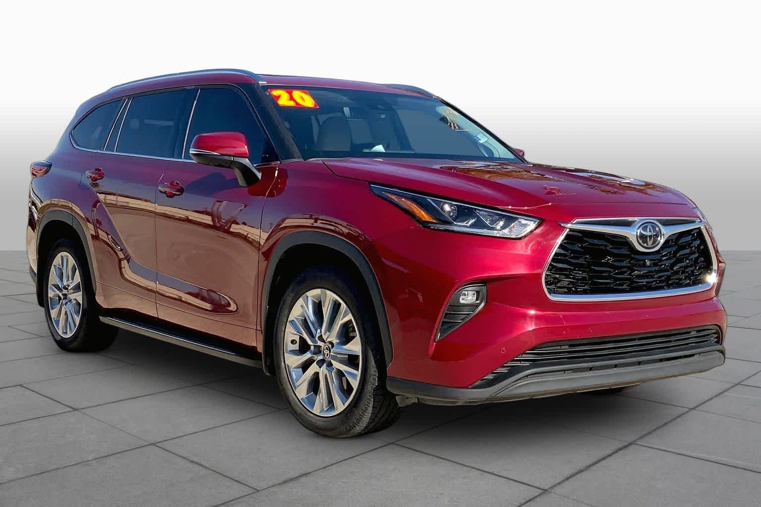Used 2020 Ruby Flare Pearl Toyota Limited image 3