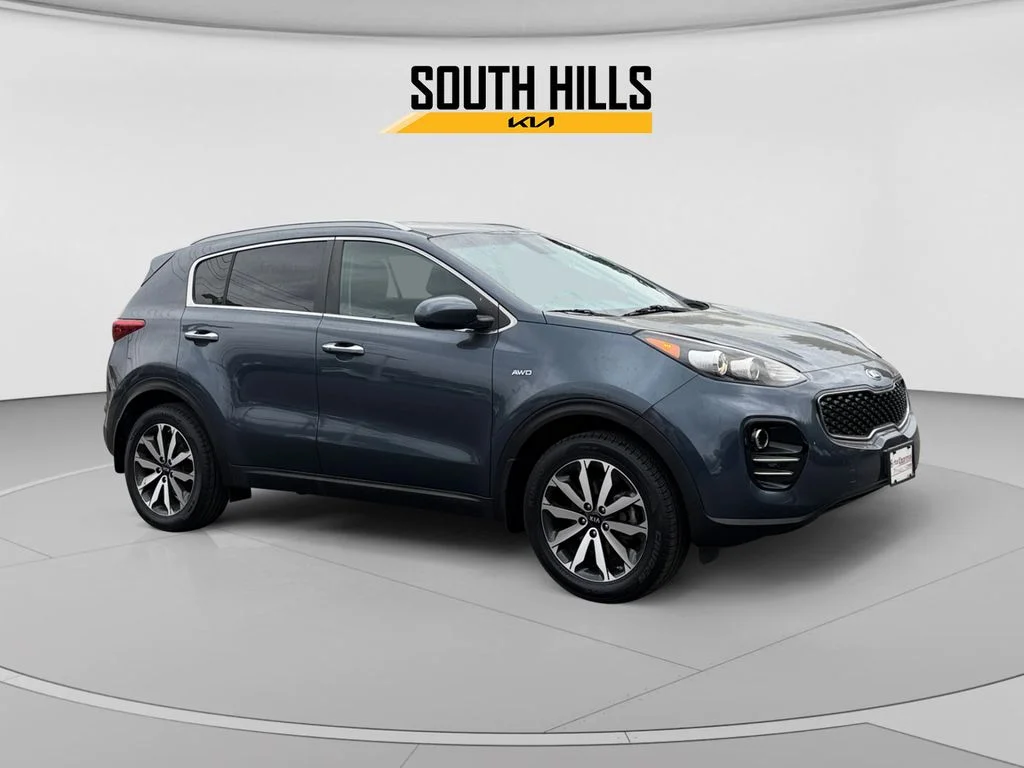 Used 2017 Blue Kia EX image 7