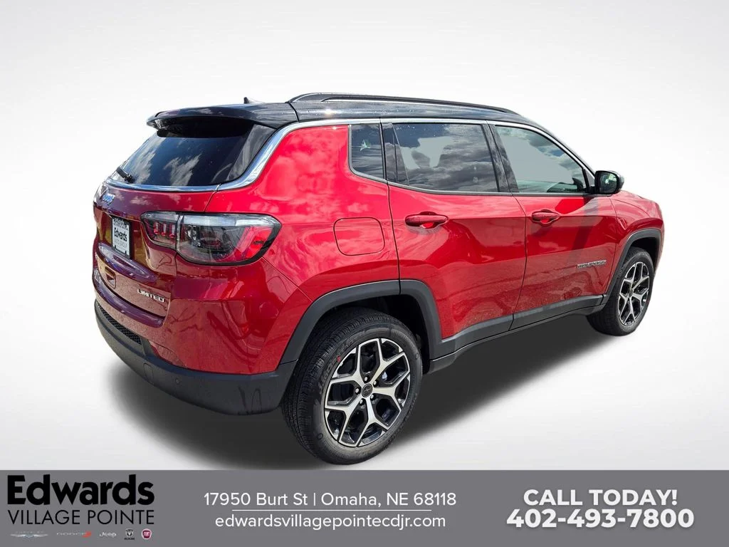 New 2026 Red Hot Pearl-Coat Exterior Paint Jeep Limited image 3