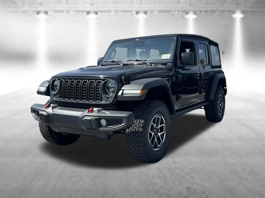 Used 2024 Black Jeep Rubicon image 2