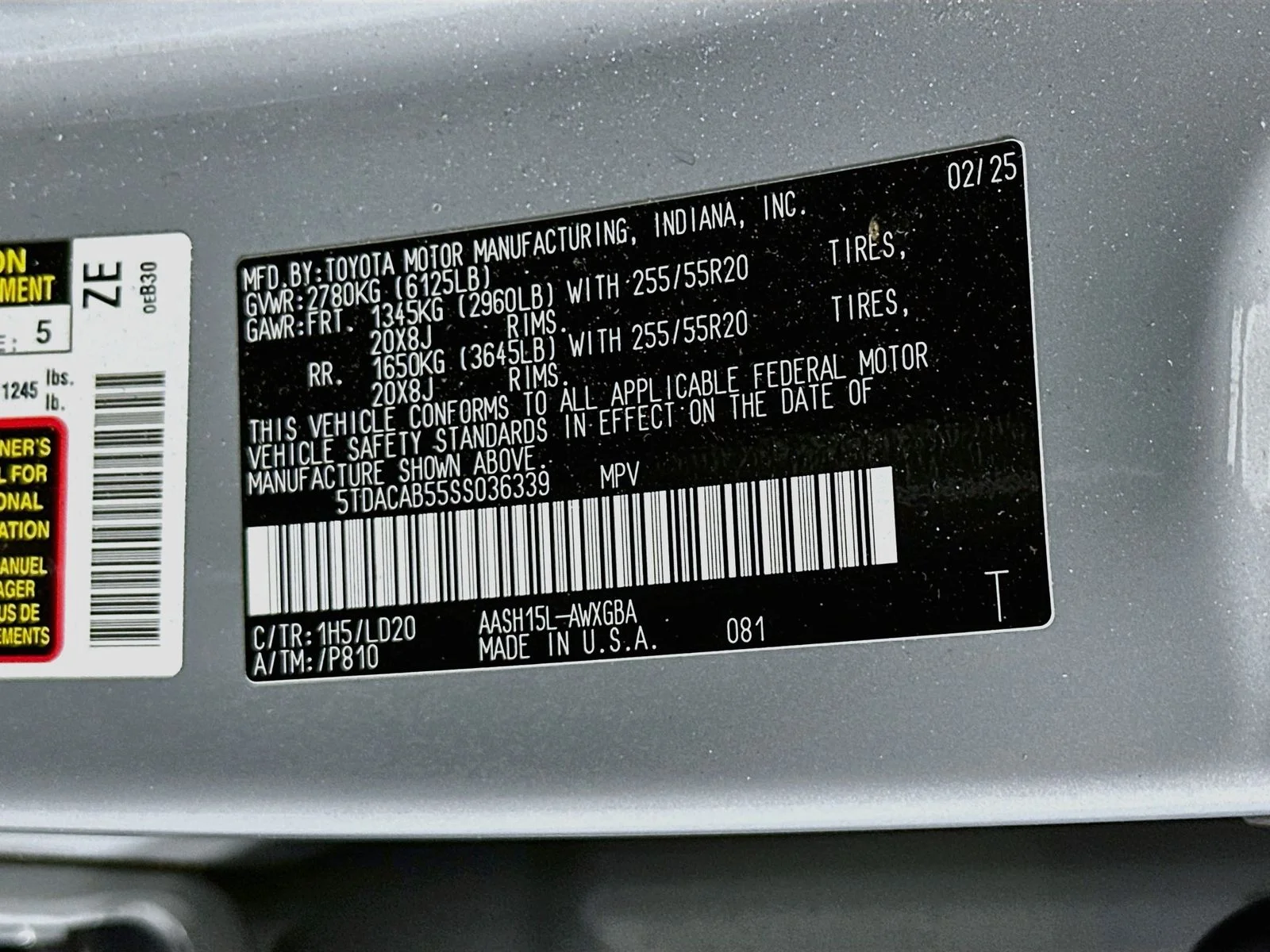 Used 2025  Toyota Nightshade Edition image 35