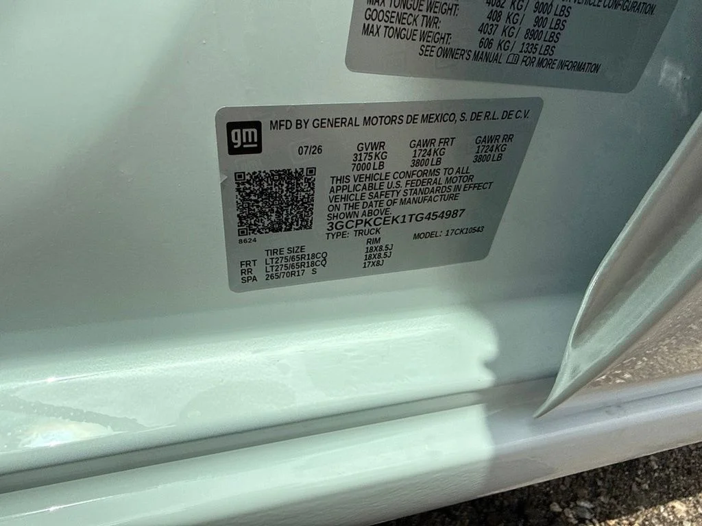 New 2026 White Chevrolet Custom Trail Boss image 35