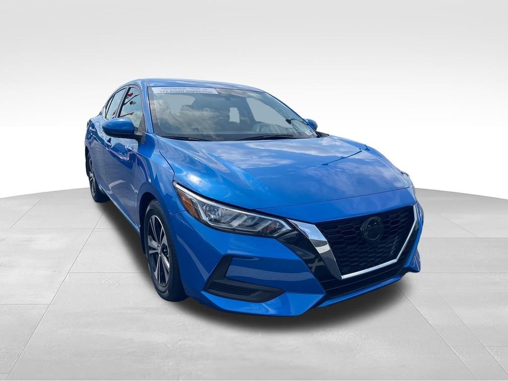 Used 2023 Blue Nissan SV image 7