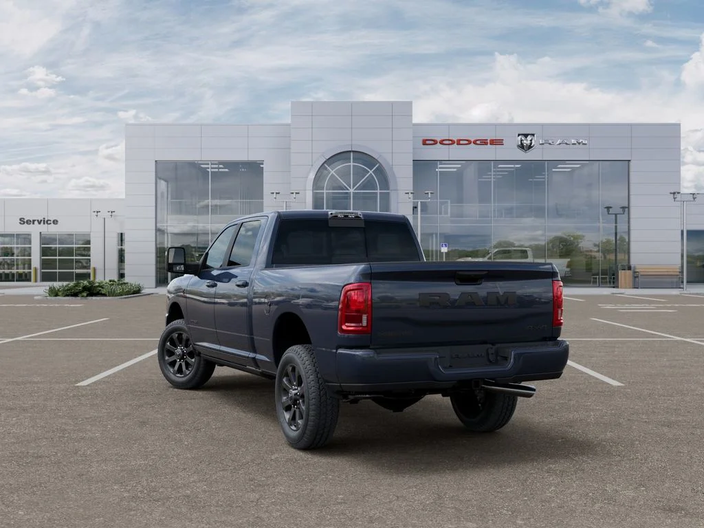 New 2026 Forged Blue Metallic Exterior Paint RAM Laramie image 3