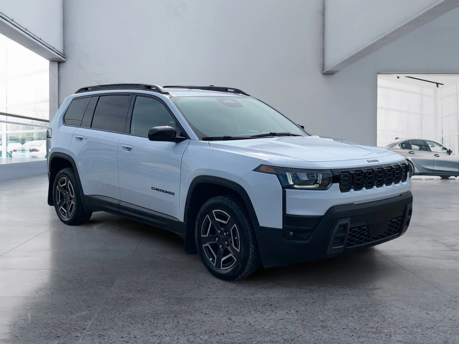 New 2026 Bright White Jeep Laredo image 7
