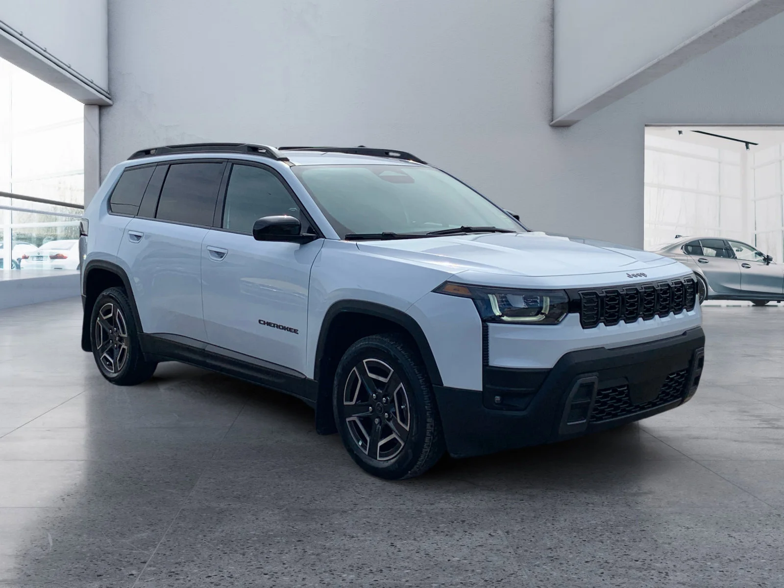 New 2026 Bright White Jeep Laredo image 7