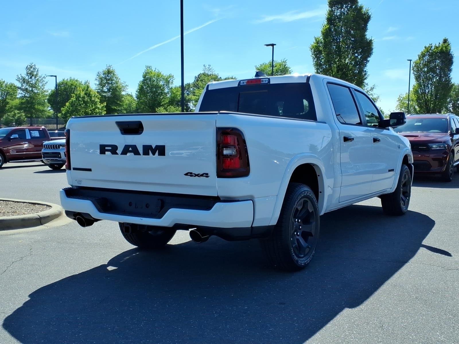 New 2026 Bright White Clear-Coat Exterior Paint RAM Big Horn image 2