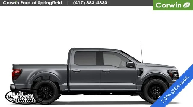 New 2026 Carbonized Gray Metallic Ford Lariat® image 8