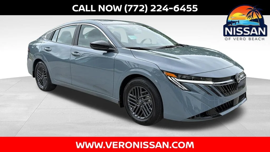 New 2026 Atlantic Gray Metallic Nissan SV image 1