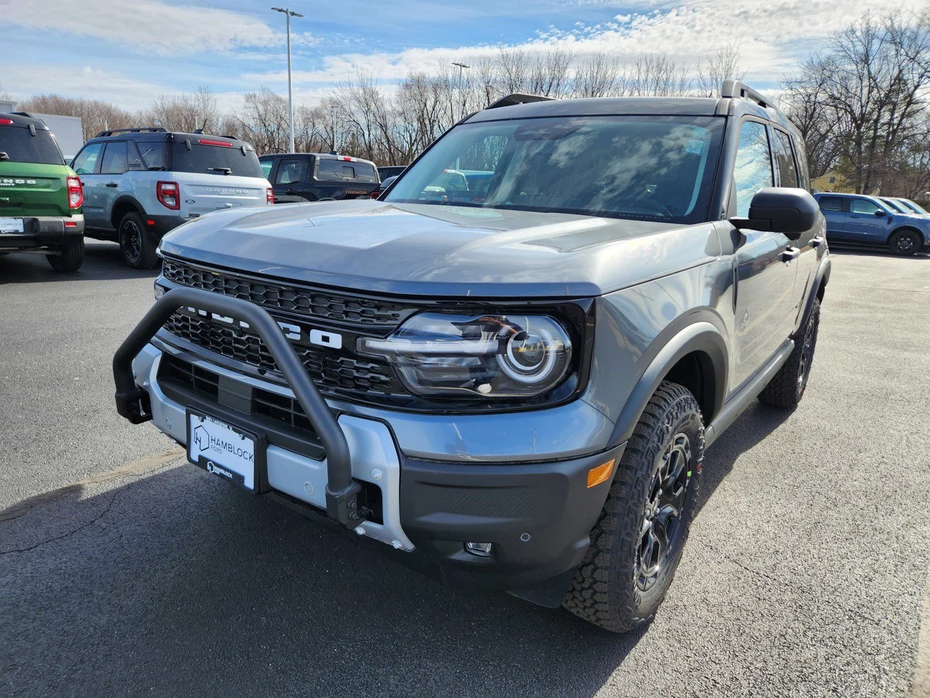 New 2026 Carbonized Gray Metallic Ford Outer Banks image 3
