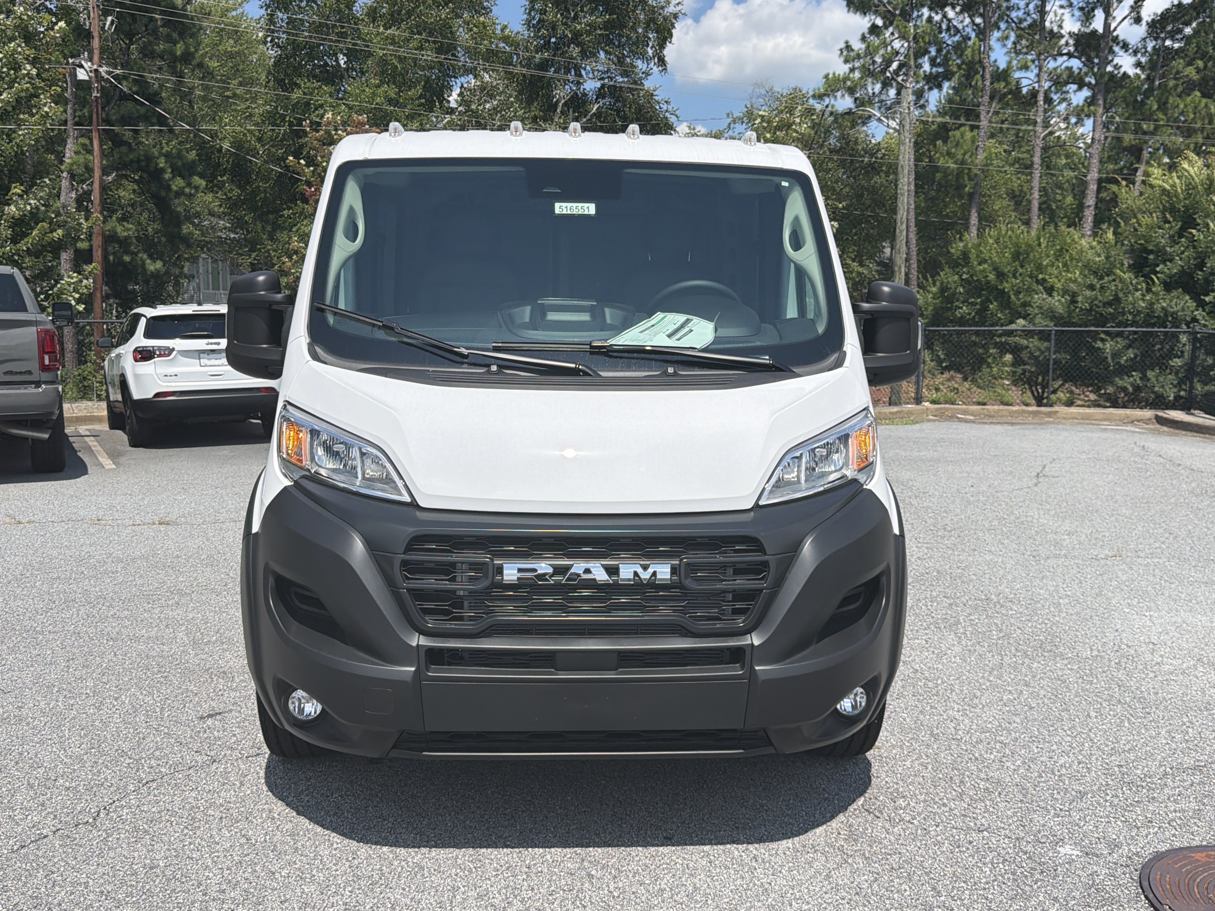 New 2026 Bright White Clearcoat RAM Low Roof image 2