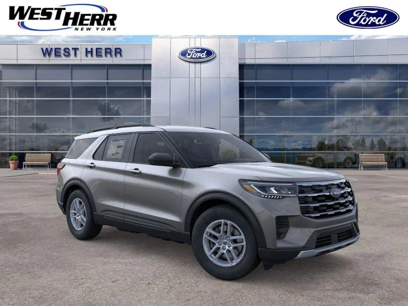 New 2026 Carbonized Gray Metallic Ford Active image 1