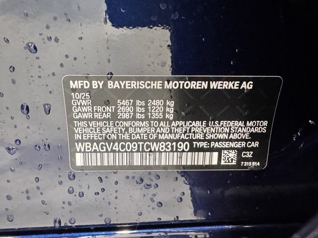 Used 2026 Tanzanite Blue II Metallic BMW 840 image 27