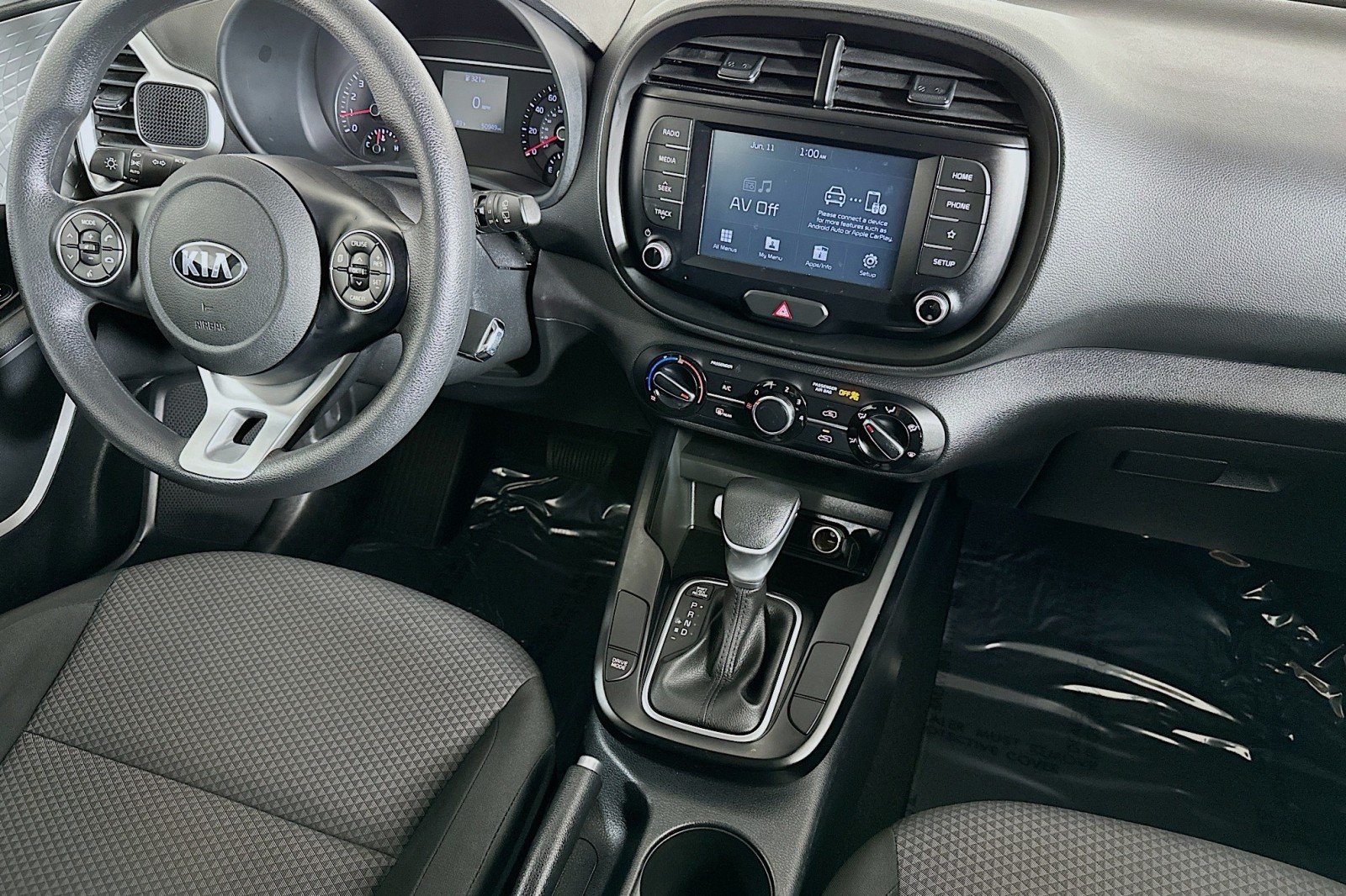 Used 2020 Cherry Black Kia LX image 6