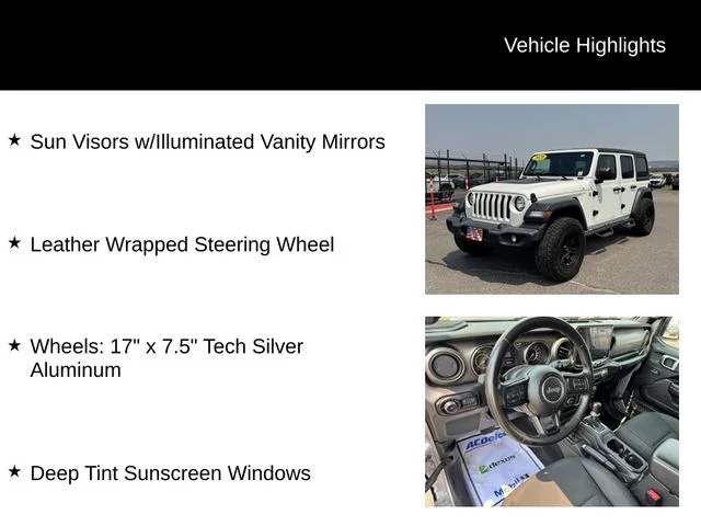 Used 2020 Silver Jeep Unlimited Sport S image 15