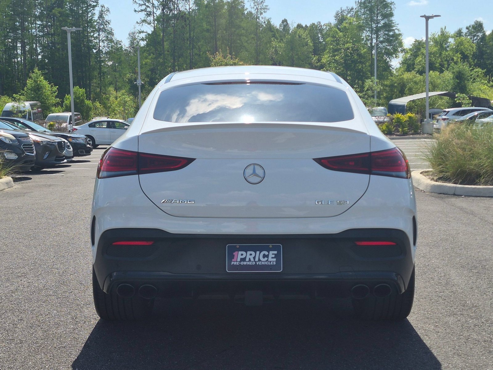 Used 2021 Polar White Mercedes-Benz AMG® GLE 53 image 7