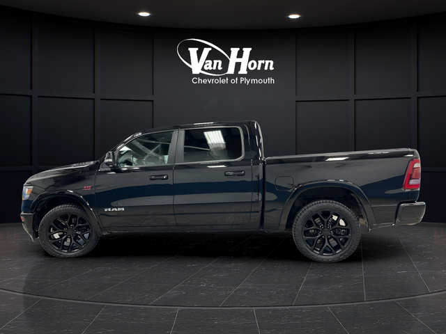 Used 2019 Diamond Black Crystal Pearlcoat Ram Laramie image 4