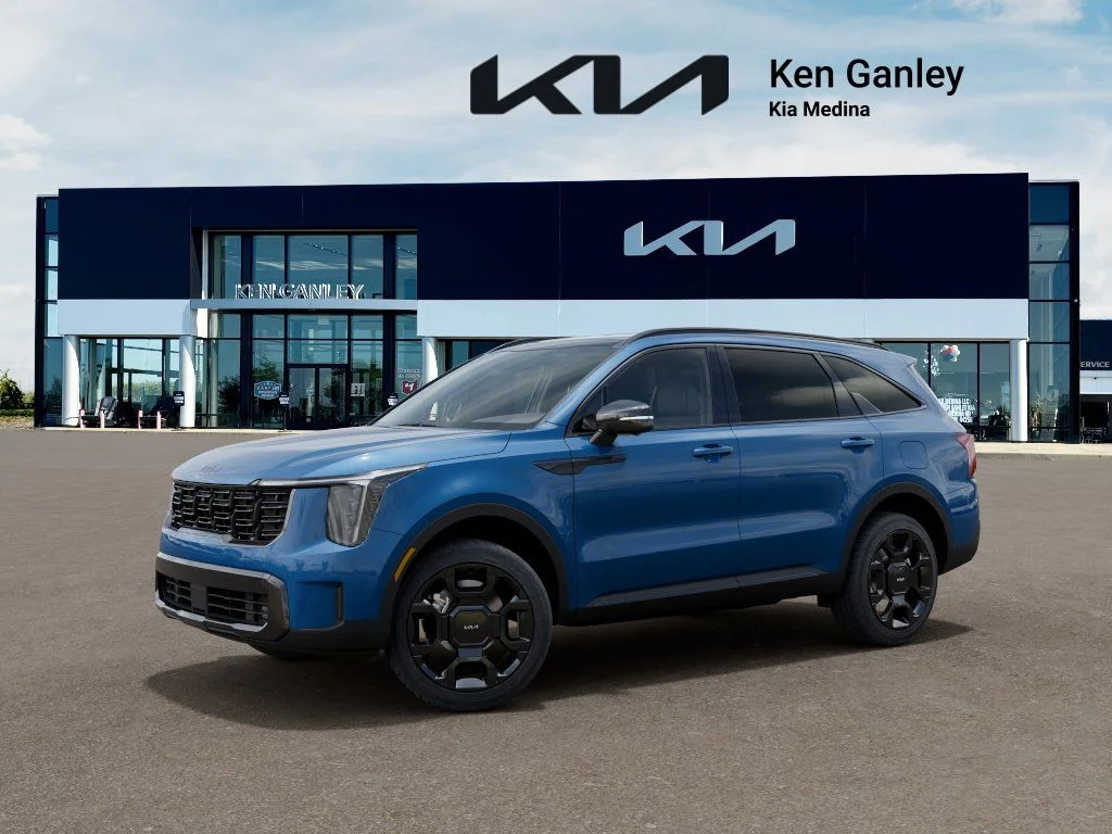 New 2026 Mineral Blue Kia X-Line SX Prestige AWD image 3
