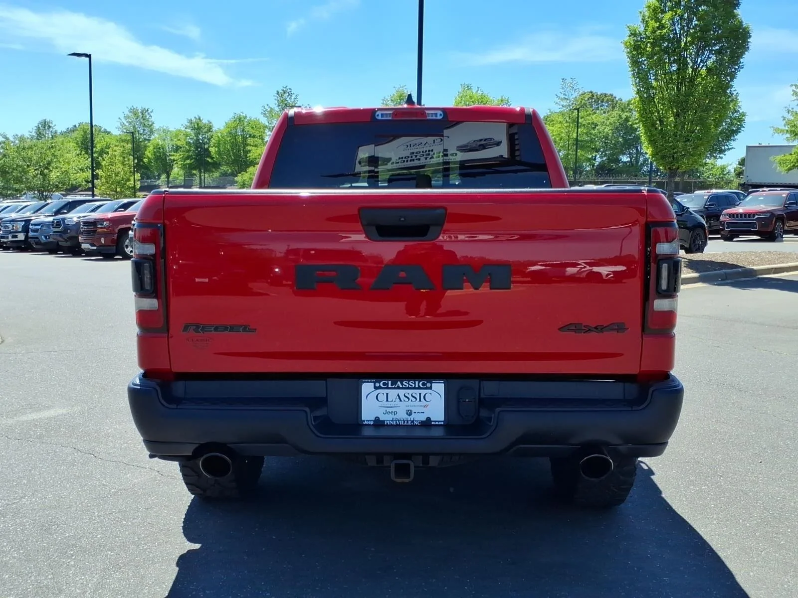 Used 2023 Flame Red Clearcoat Ram Rebel image 15