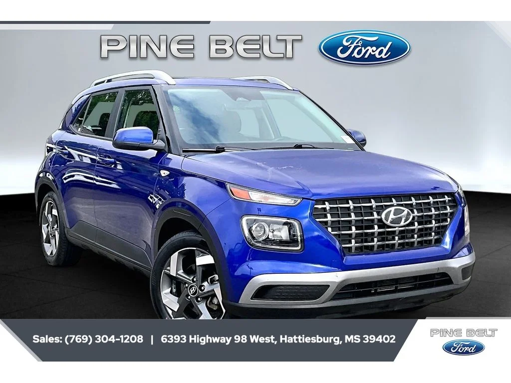 Used 2023 Intense Blue Hyundai SEL image 1