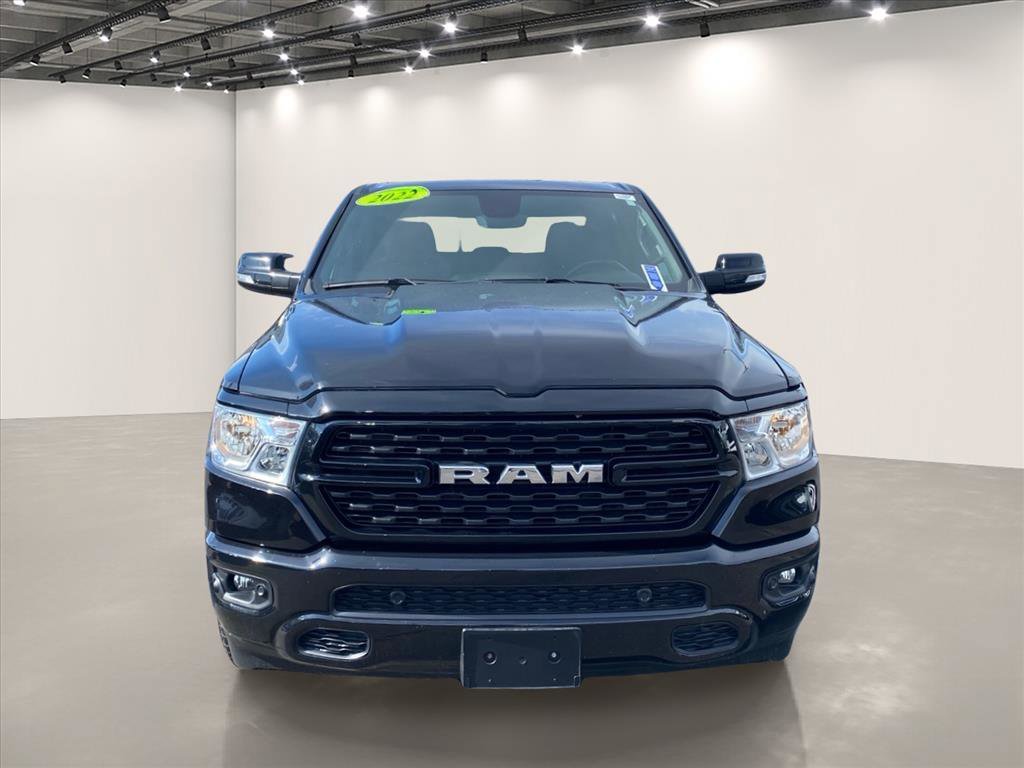 Used 2022 Diamond Black Crystal Pearlcoat Ram Big Horn image 2