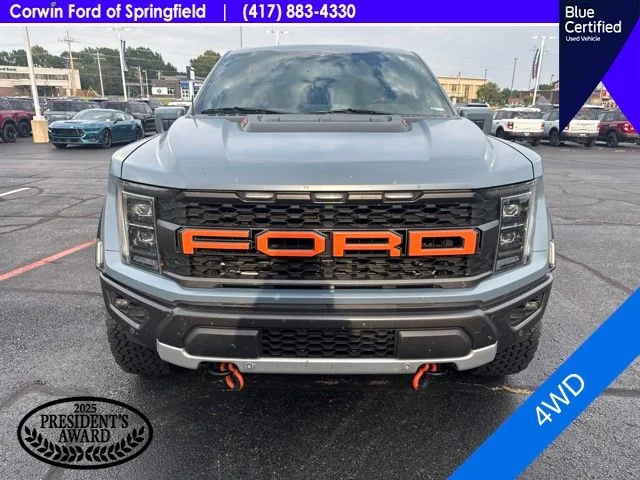 Used 2023 Azure Gray Metallic Ford Raptor image 2