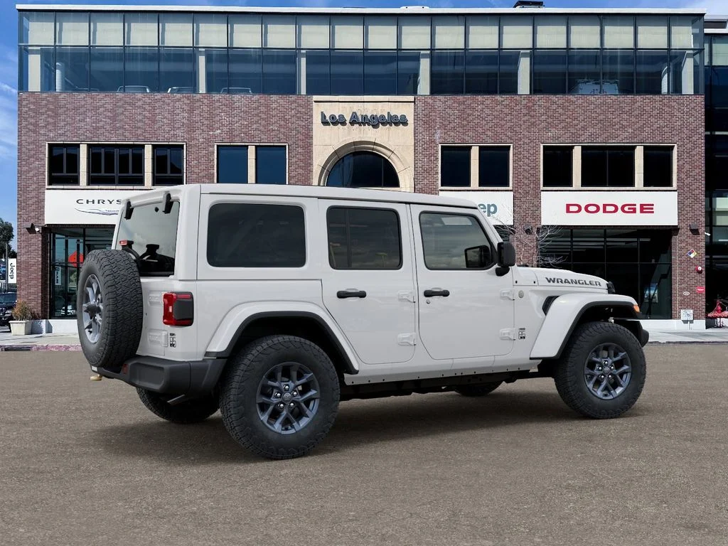 New 2026 Bright White Clear-Coat Exterior Paint Jeep 85th Anniversary Edition image 4