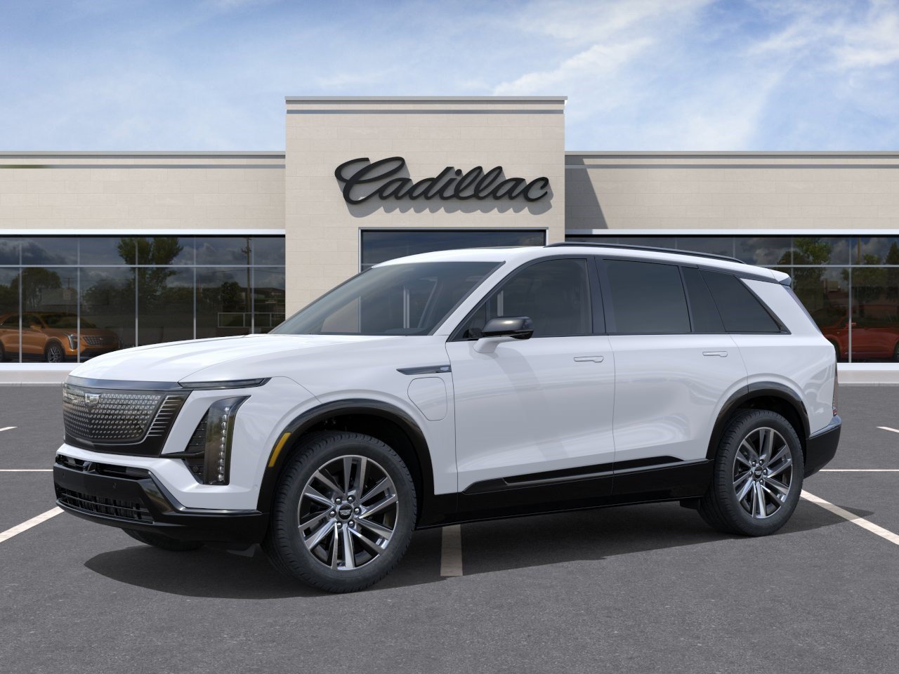 New 2027 Vibrant White Tricoat Cadillac Sport image 2
