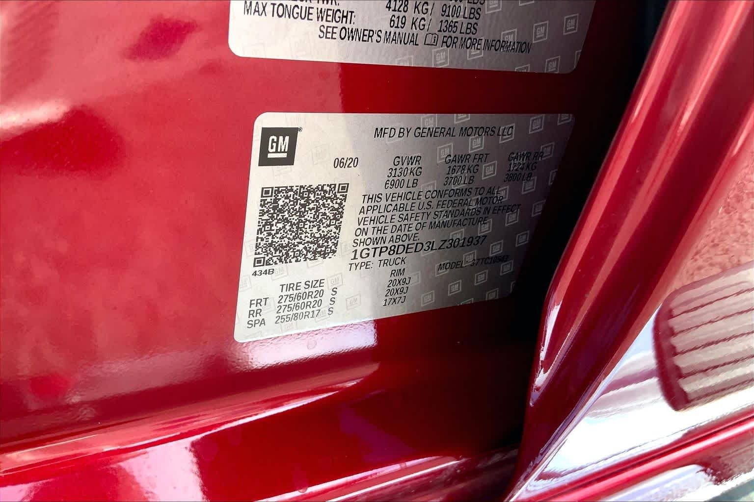 Used 2020 Red Quartz Tintcoat GMC SLT image 34