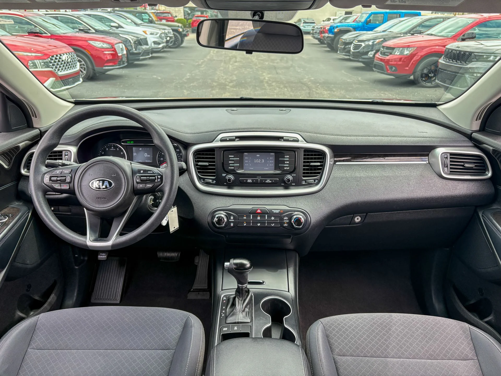 Used 2018 Silver Kia LX image 2