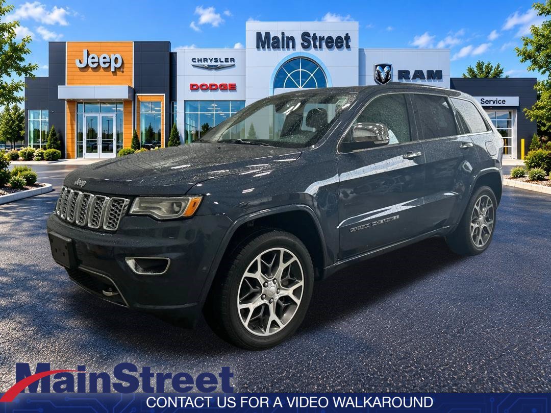 Used 2021 Slate Blue Pearlcoat Jeep Overland image 1