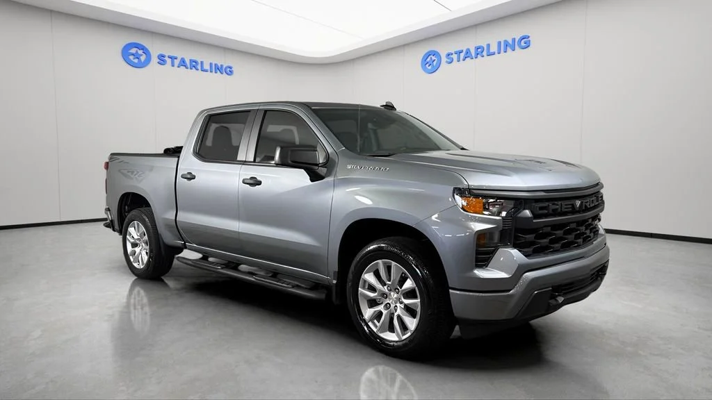 Used 2024 Sterling Gray Metallic Chevrolet Custom image 13