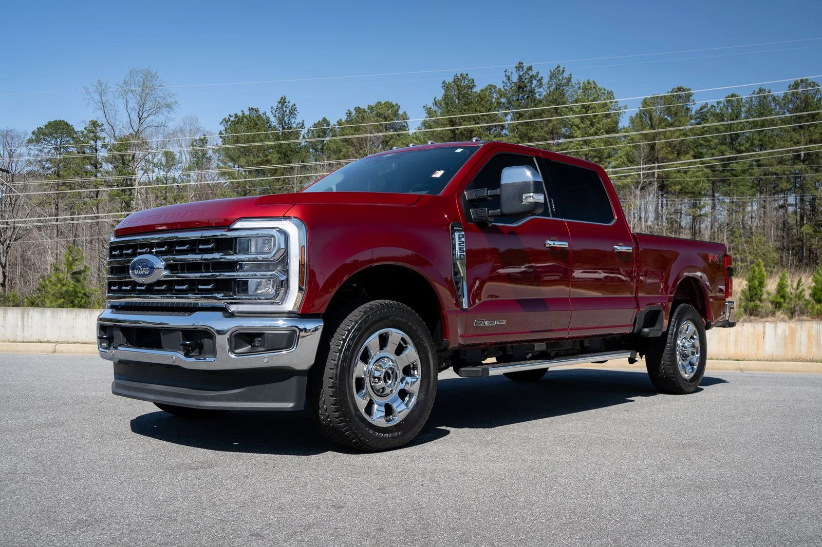 Used 2026 Red Ford Lariat image 3
